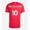 Camisa de Futebol Liverpool Alexis Mac Allister #10 Equipamento Principal 2025-26 Manga Curta
